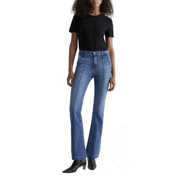 AG ADRIANO GOLDSCHMIED Tailored Farrah Boot Jeans in Libertine Western - Size 29 - Picture 1 of 14